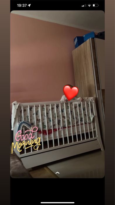 Pătuț bebelusi in stare foarte buna