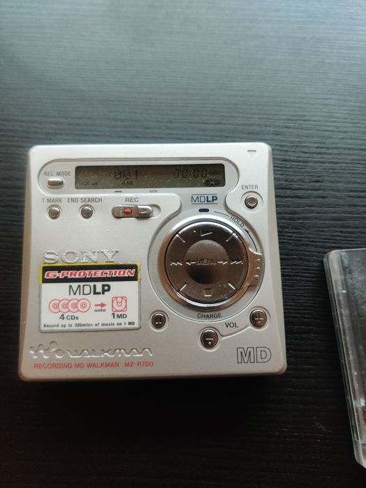Sony mdlp recording md walkman mz-r700