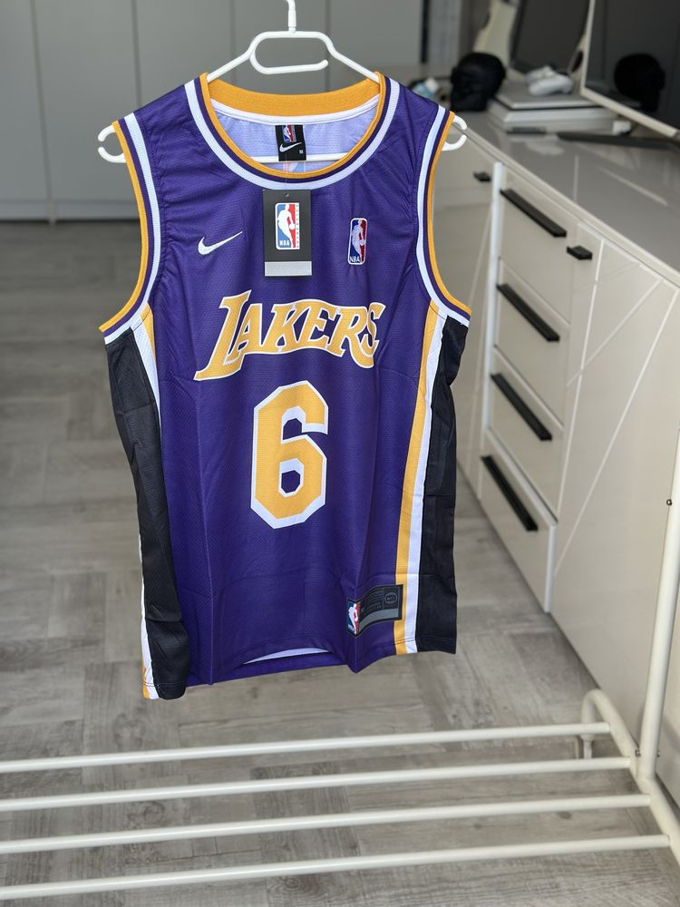 Maiou Lakers NBA maieu nike jordan