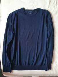 Мъжки пуловер- син