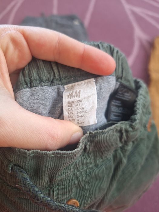 Детски джинсови панталони Zara и H&M
