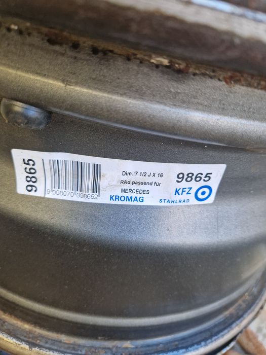 Jante aluminiu  R 16 5×108 Volvo, FordMercedes 5×112 originale