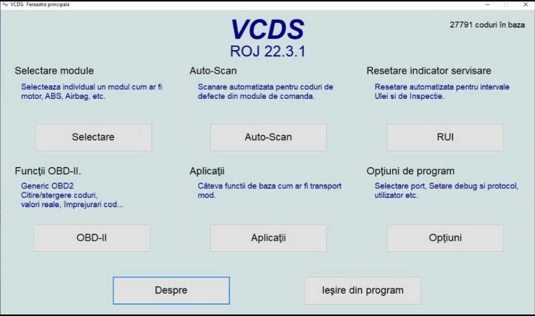 Efectuez diagnoza VCDS profesionala - TESTER - V.A.G  2023 și codari