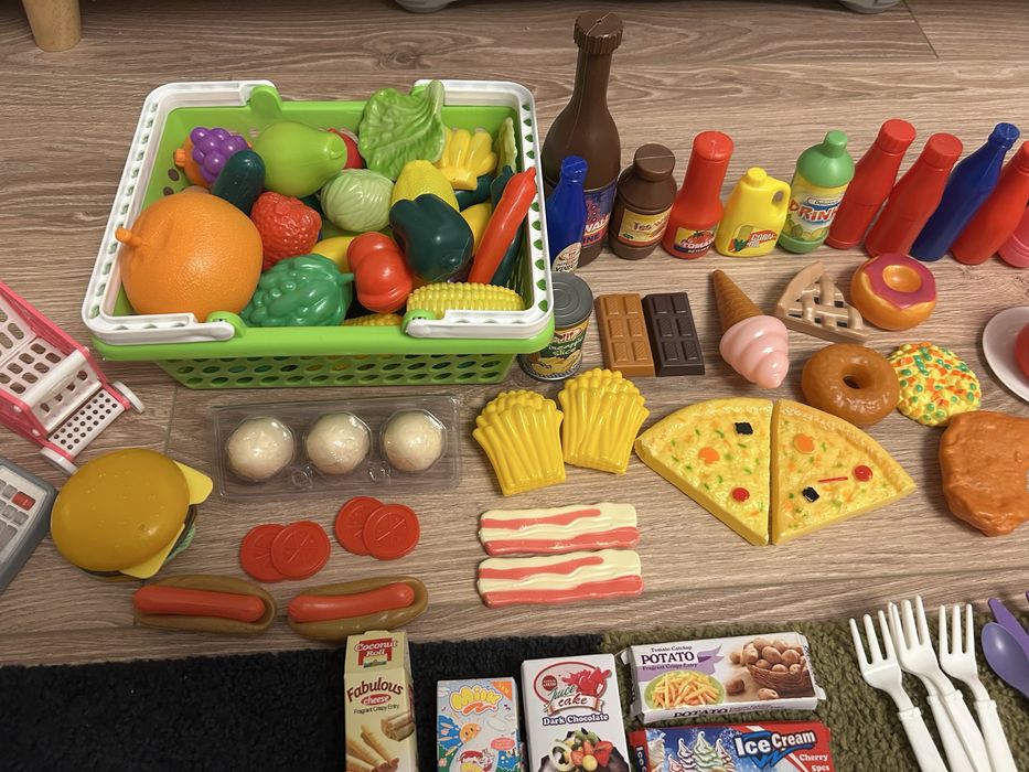 Chiuveta, legume,alimente si accesorii bucatarie copii