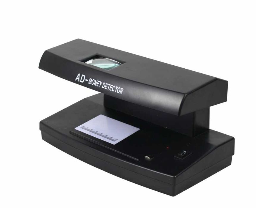 Детектор за фалшиви банкноти AD-818, УВ детектор+бяла светлина+лупа