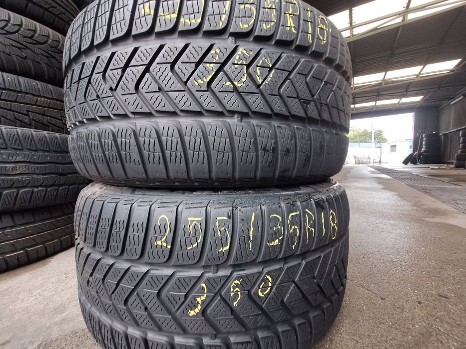 2 anvelope iarna 255/35r18 Pirelli 2021 Montaj Gratuit