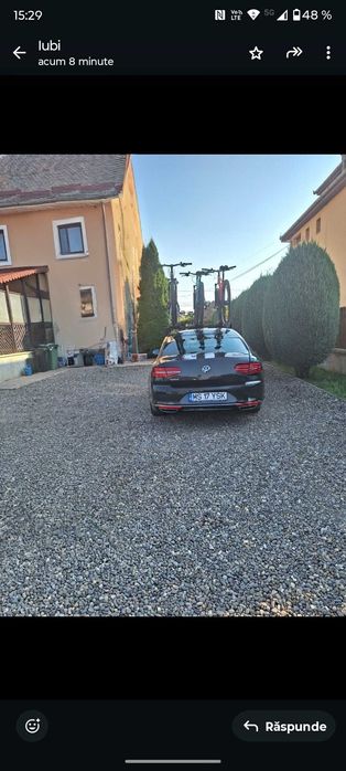 Thule Suporturi + Bare transversale 3 biciclete