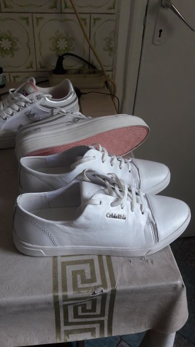Oferta! Pantofi sport piele naturala