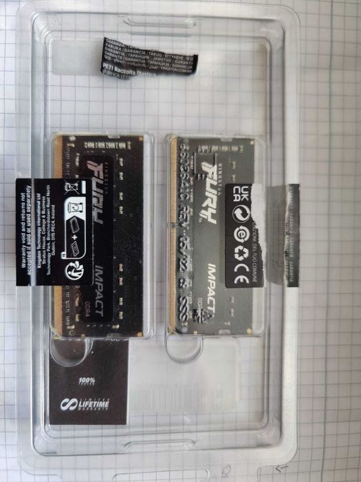 Memorie Laptop Kingston FURY Impact, 32GB DDR4, 3200MHz CL20