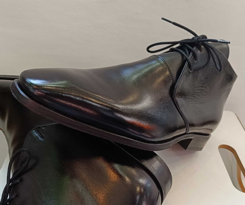 Ghete de lux 40 40.5 45 45.5 GREVE NOI lucrate manual piele naturala