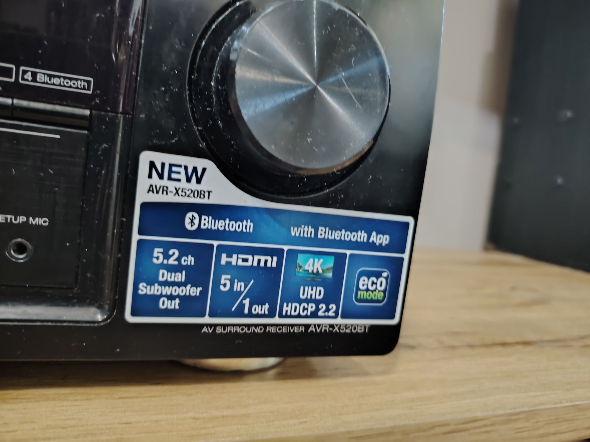 Ресивър 5.2 Denon AVR X520BT