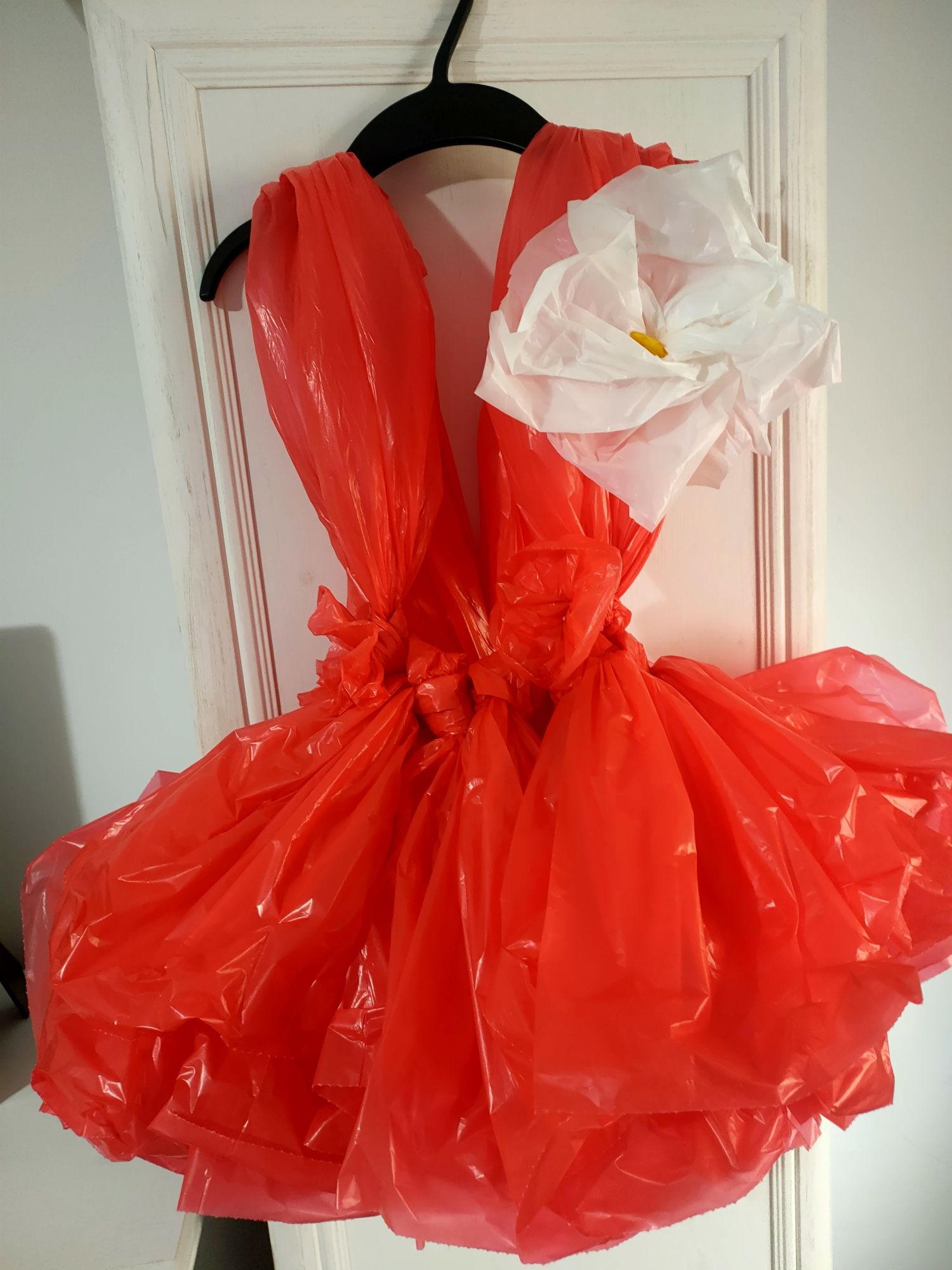 Costum material reciclabil fete/baieti 2-3-4-5-6-7-8ani