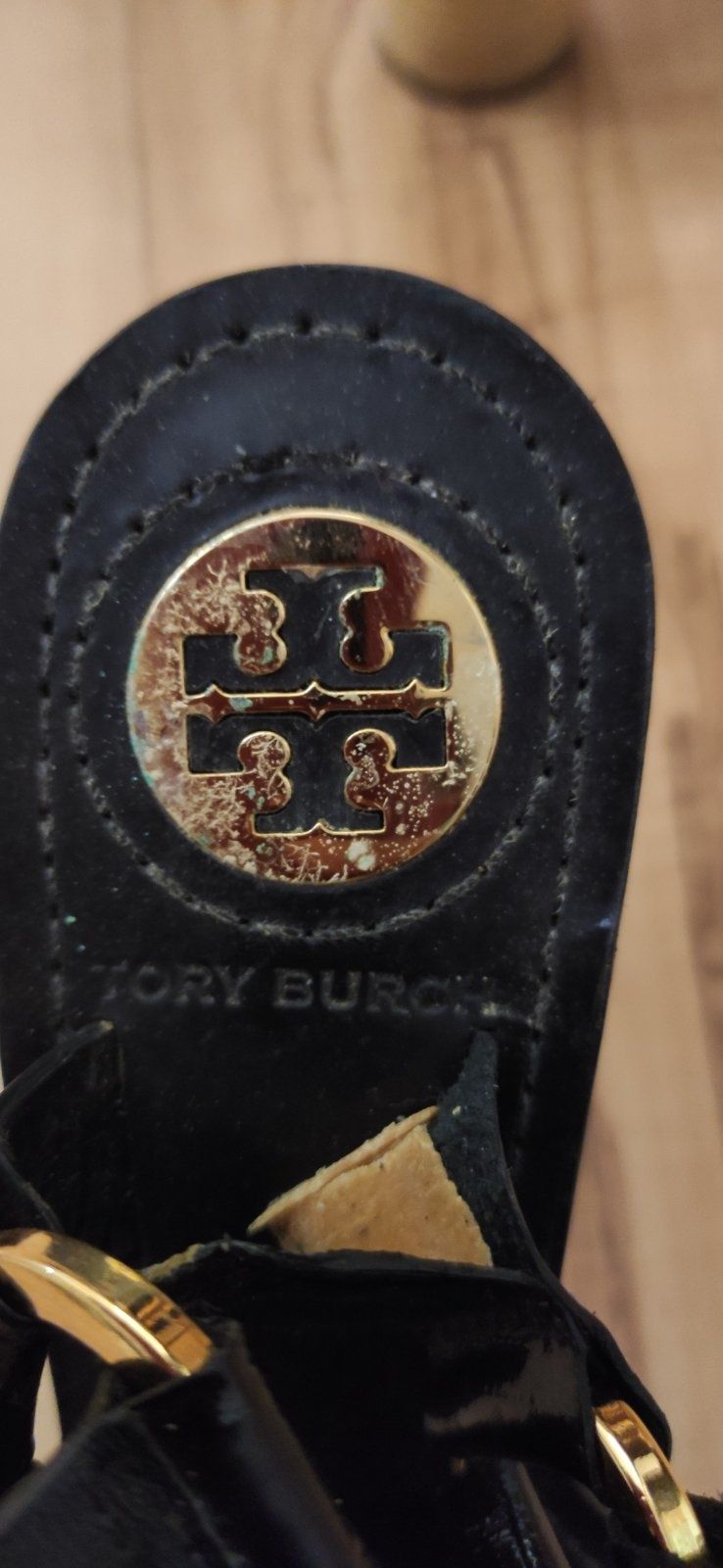 Дамски сандали черни марка Tory Burch