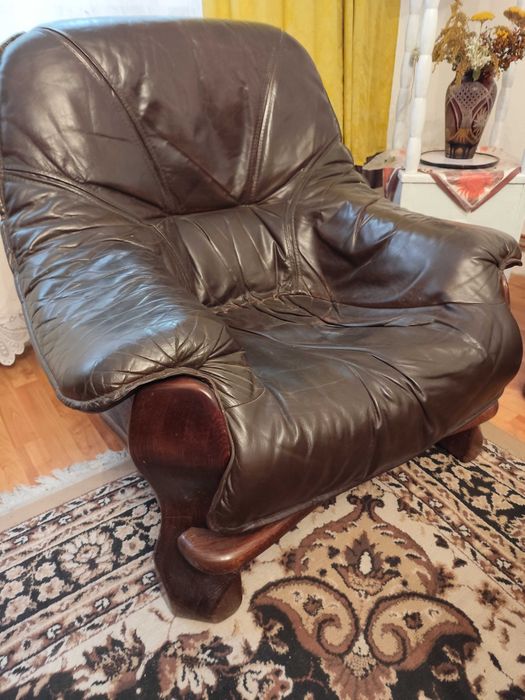 garnitura hol /living piele