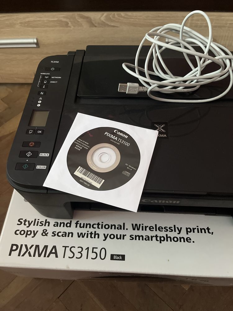 Принтер canon PIXMA TS3150 black