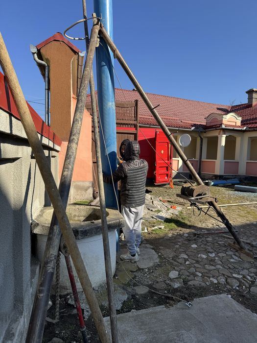 Foraje Puturi Apa Fantani Denisipari Prelungiri Piloni