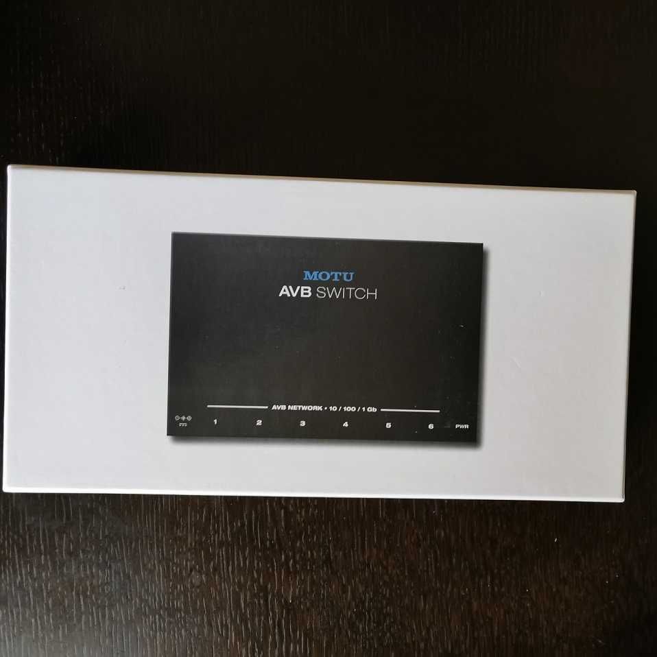 Switch MOTU AVB pro-audio