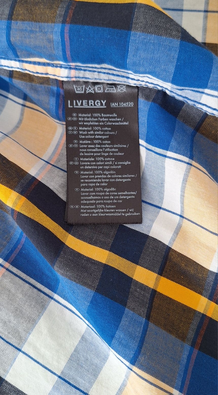 Cămașă bărbați Livergy 39/40