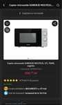 Cuptor microunde GORENJE MO17E1S, 17l, 700W, argintiu