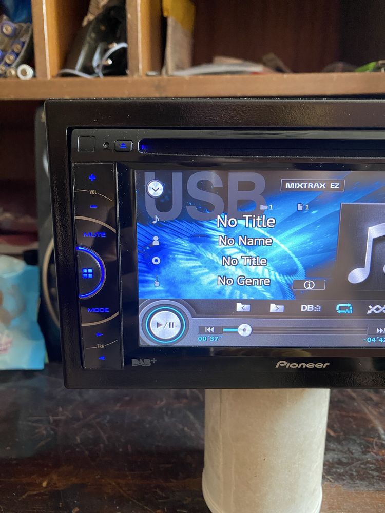 Pioneer AVH-X3600DAB -ТОП!! - 4V RCA - USB Bluetooth CD DVD сд радио