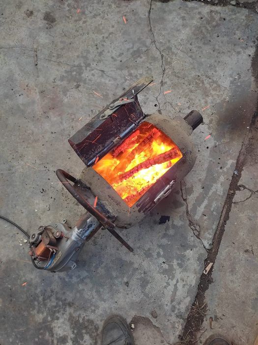 Turbina cu parlitoare porc