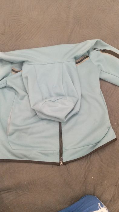 Теч флис синего цвета