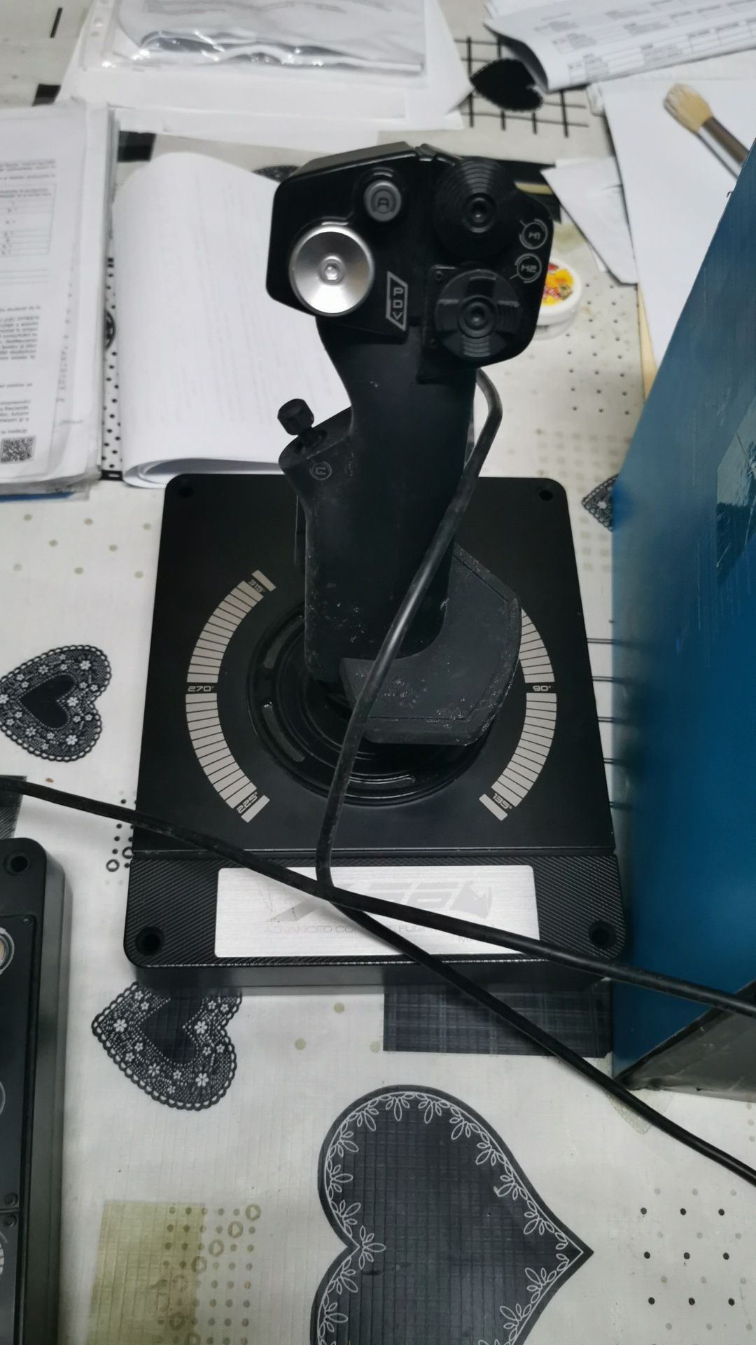 Joystick Logitech X56 Hotas, Negru