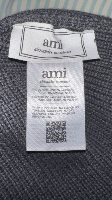 Шапка Ami   сива