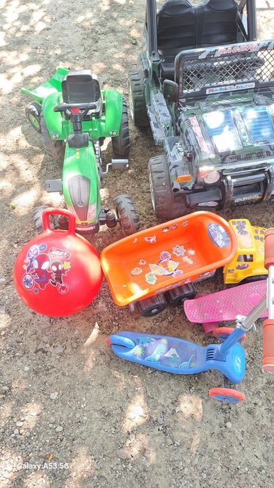 Mașină electrica copii, kart, tractor, trotineta, spate, jucarii