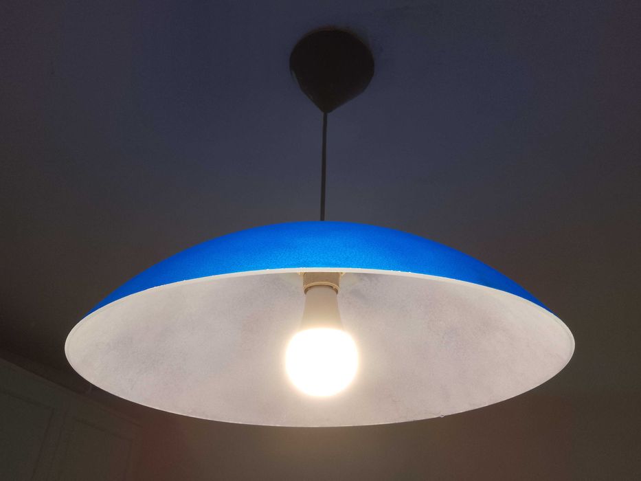 Осветително тяло.Пендел,,Massive-Sirius,,Стъкло-син кобалт.