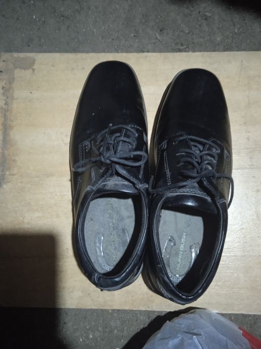 Мужской обувь черний зимнийчисто кожа