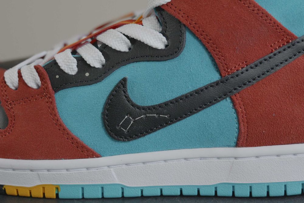 Нови! Nike SB Dunk High Di'orr Greenwood Navajo Arts - 37,5 номер