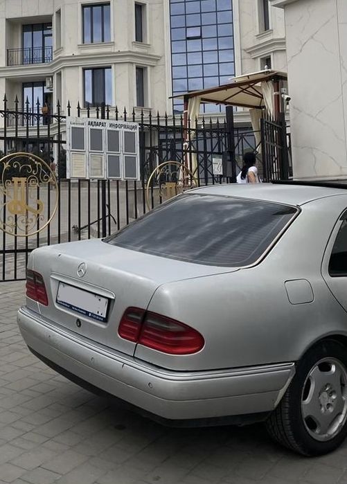 Задний бампер w210 до рест