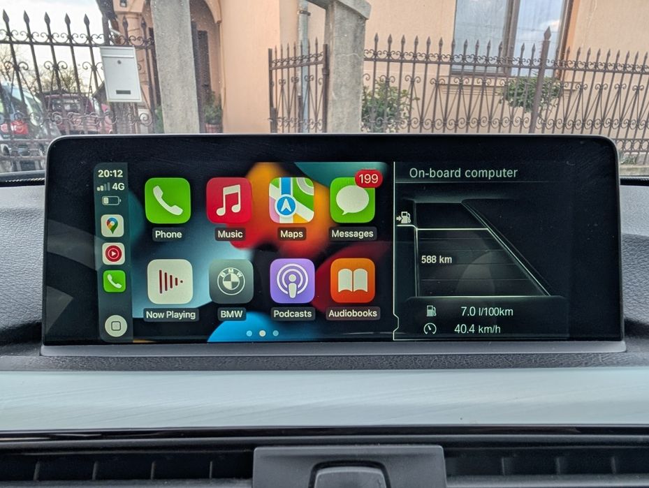 BMW 320d EficientDynamics automat Apple CarPlay, LED, memorie scaune