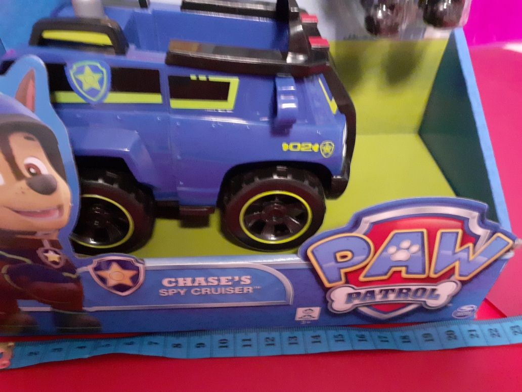 Paw patrol, Чейс с полицейска кола