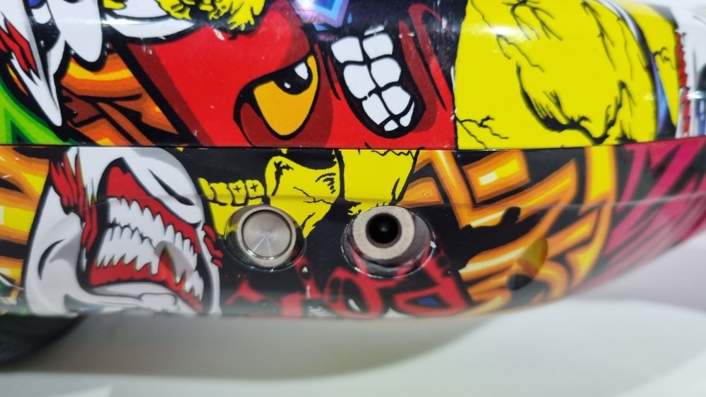 Hoverboard Freewheel Complete Lite Graffiti, roti 6,5 inchi