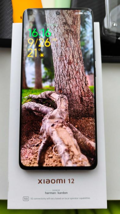 Телефон Xiaomi 12, 8GB/256GB Gray - отличен