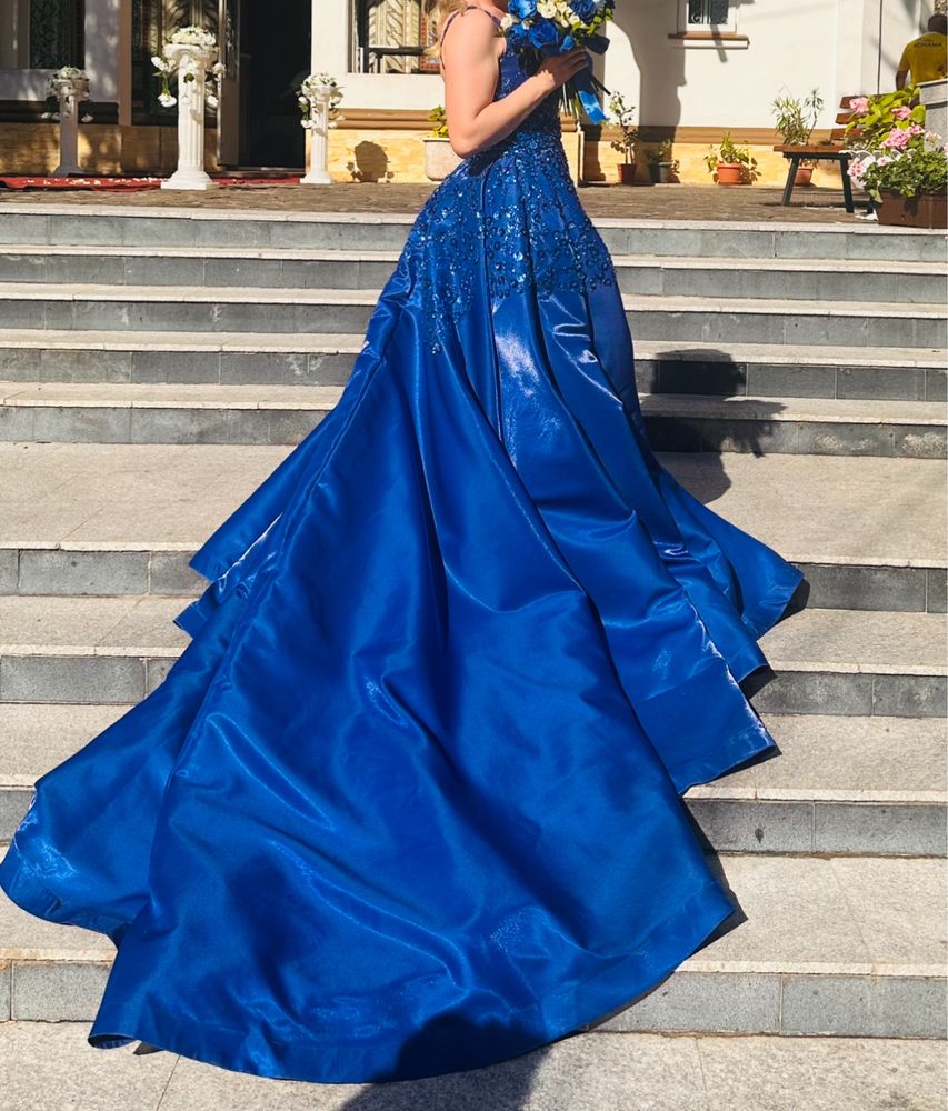Rochie  ocazie / NASA cu trena