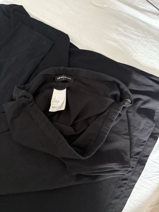Set haine gravide negru H&M Mama si LQ Maternity marimea L