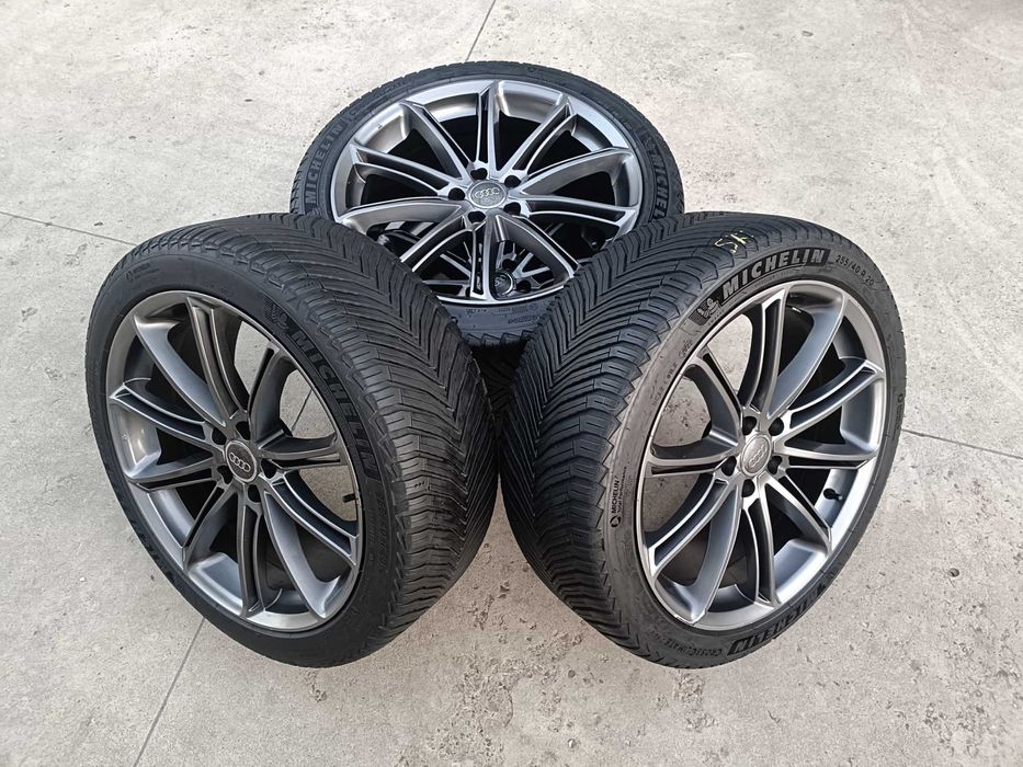 Roti 20 toli audi A6 A7 cu 255 40 20  michelin crossclimate 2022