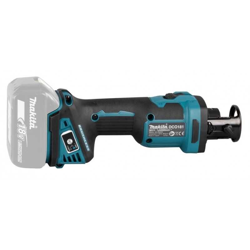 Промоция!Акумулаторна фреза за гипскартон DCO181Z Makita