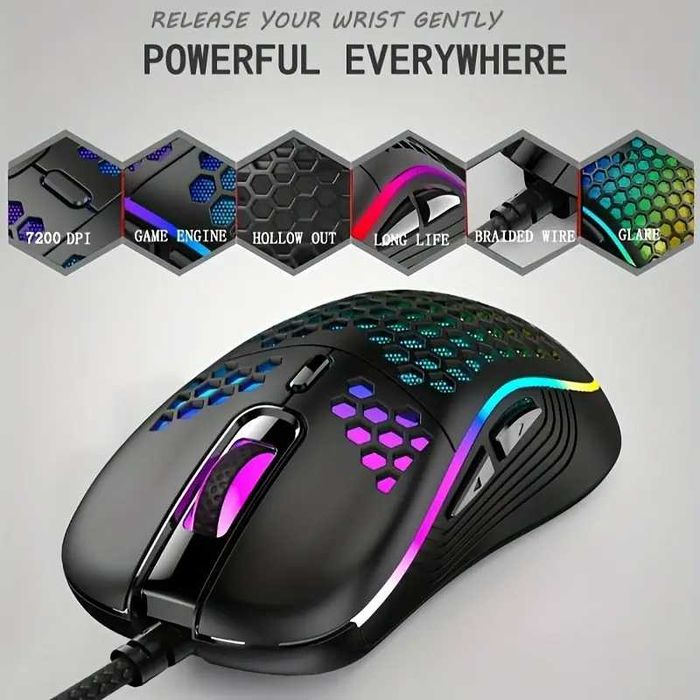 Mouse Gaming 7200dpi