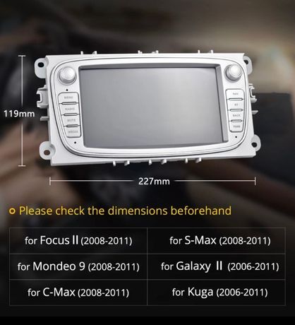 Мултимедия Форд Фокус Мондео Focus S-Max навигация Mondeo 9