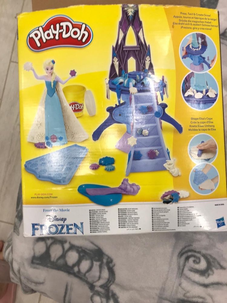 Play doh frozen Елза