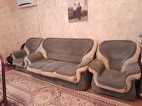 Продаётся диван с креслами
