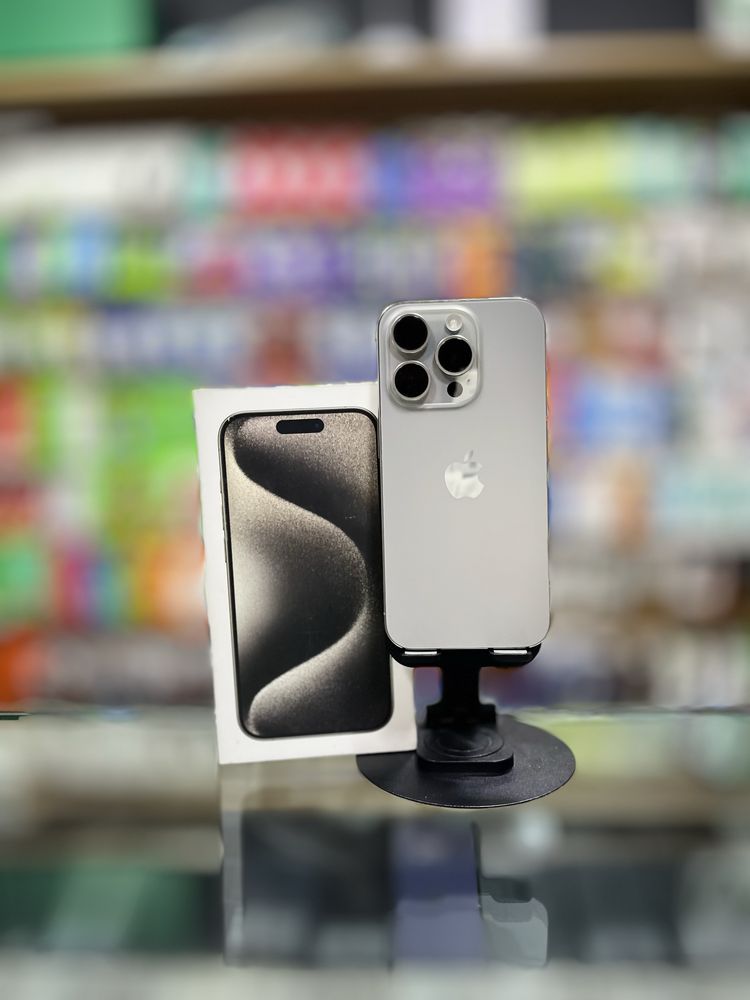 Iphone 15 Pro 256gb 87% Dual sim Titan - Naqd va halol nasiya savdoga