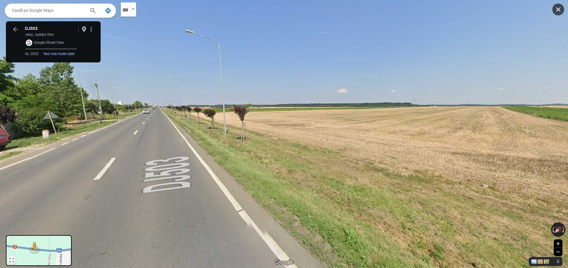 Teren de vanzare 13600mp intravilan-industrial Branesti Ilfov DN3