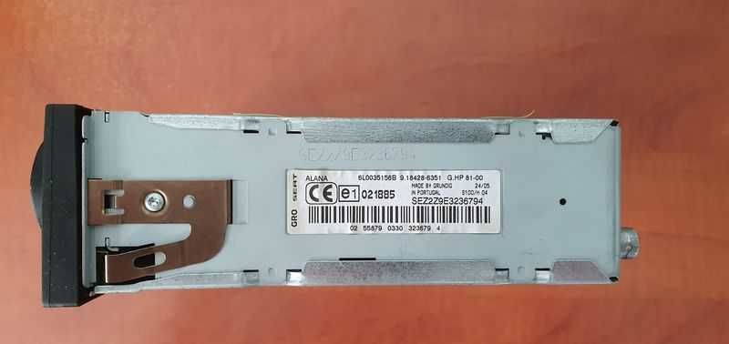 Radio CD MP3 Alana original 6L0035156B Seat Ibiza Cordoba