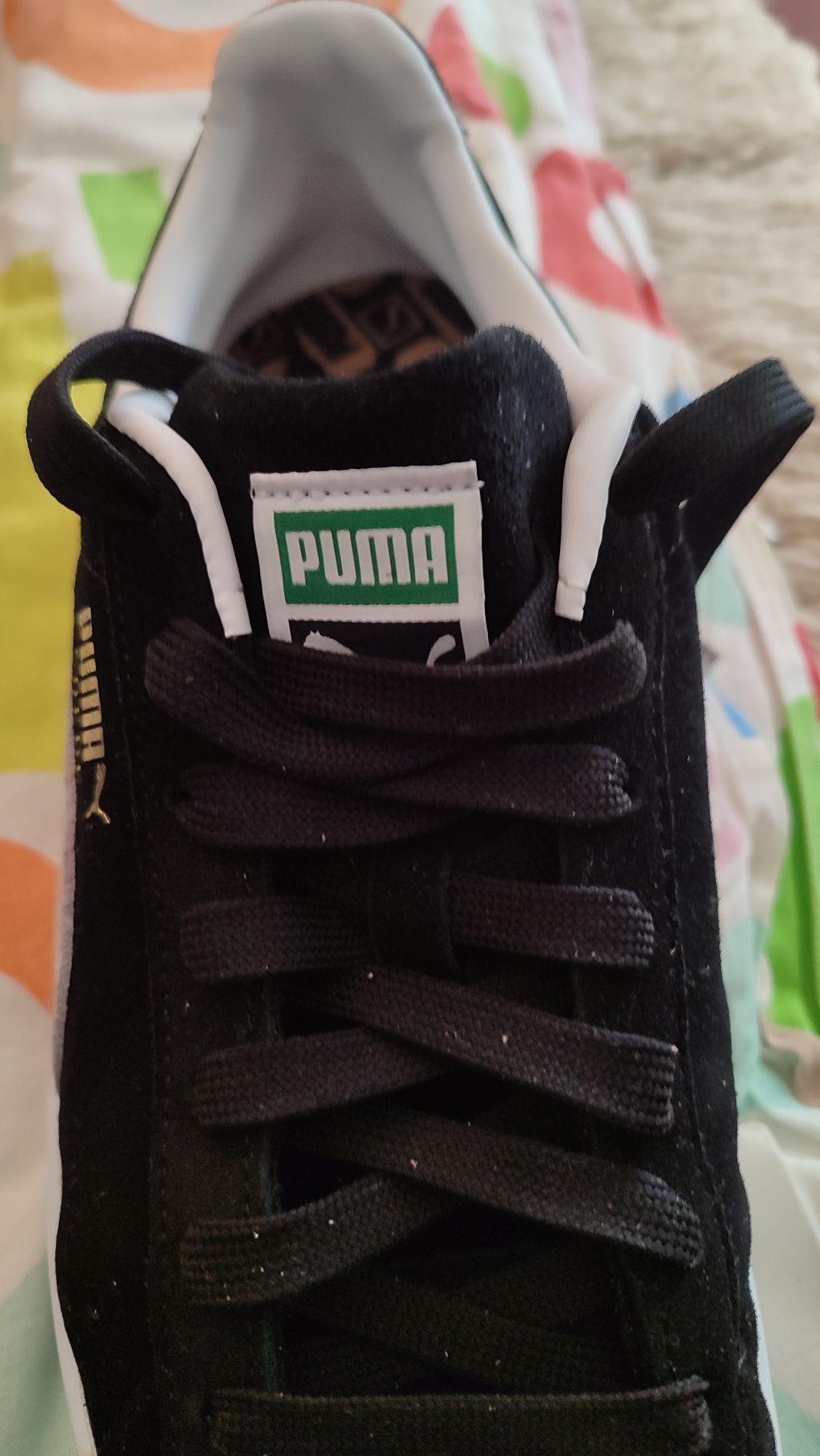 Спортни обувки нови Puma suede черни -велур Номер  44 ,75 лв