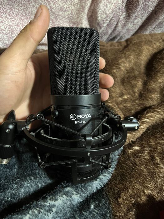 Звукова външна карта със микрофон